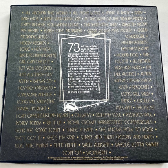 LITTLE RICHARD The Specialty Sessions 3 CD Box Set w booklet - Picture 1 of 3